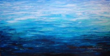 風景 Painting - 抽象的な海景050